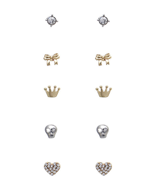 Girly Multi Stud Earring