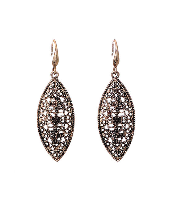 Filigree Marquise Earring