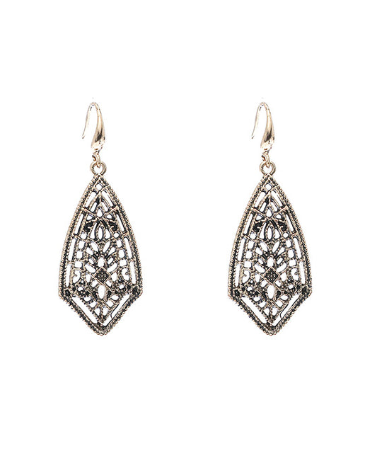 Filigree Dangle Kite Earring