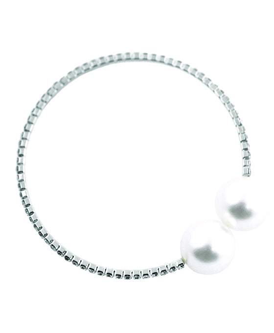 14mm Pearl Wire Bracelet