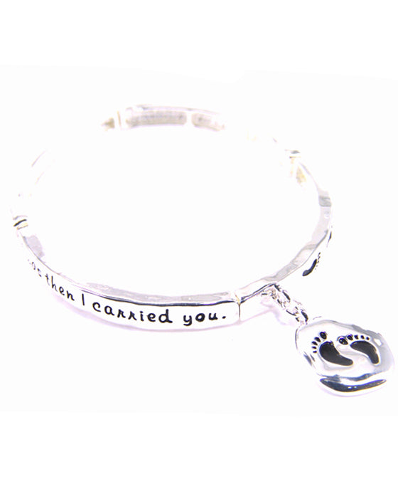 Philippians 4:6-7 Religious Stretch Bracelet