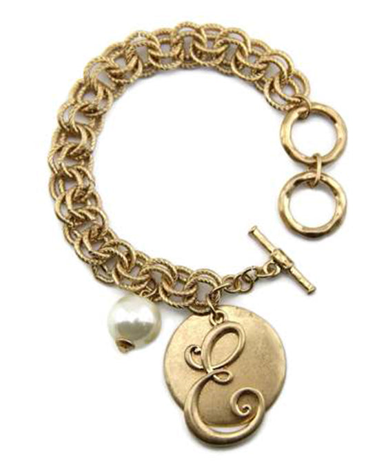 Monogram Double Toggle Bracelet