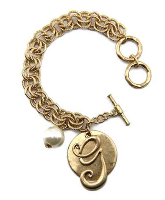 Monogram Double Toggle Bracelet