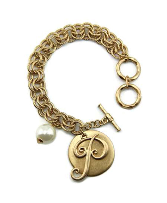 Monogram Double Toggle Bracelet