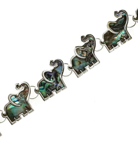 Elephant Abalone Magnetic Bracelet