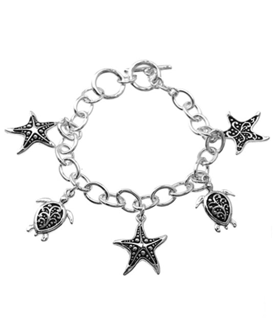 Sea Life 3D Toggle Bracelet