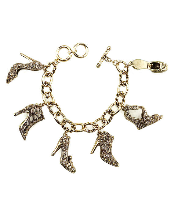 Hill Shoes Charm Toggle Bracelet