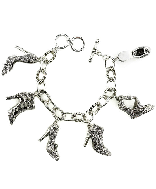 Hill Shoes Charm Toggle Bracelet