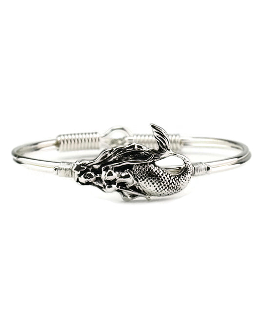 Mermaid Wire Bangle Bracelet