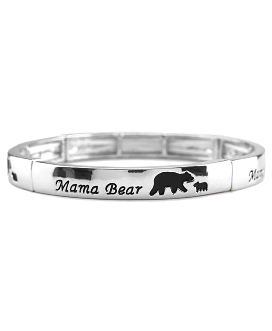 Mama Bear Stretch Bracelet