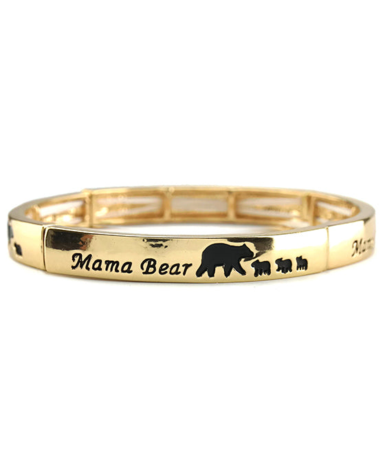 Mama Bear Stretch Bracelet