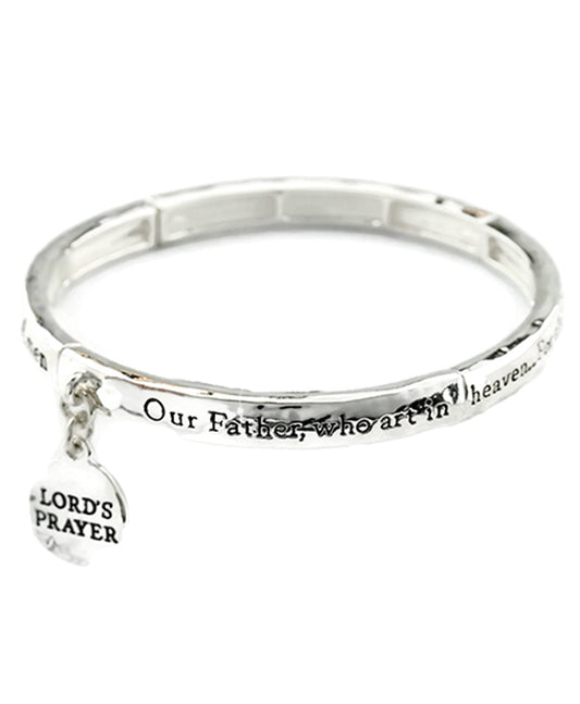 Message Bracelet - Lord's Prayer