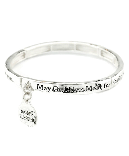 Message Bracelet - Mom's Blessing