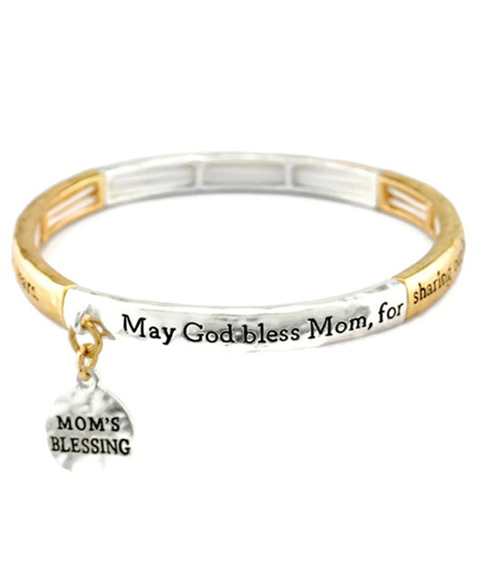 Message Bracelet - Mom's Blessing