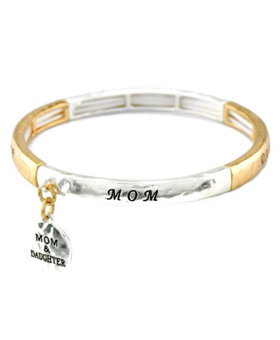 Message Bracelet - Mom & Daughter