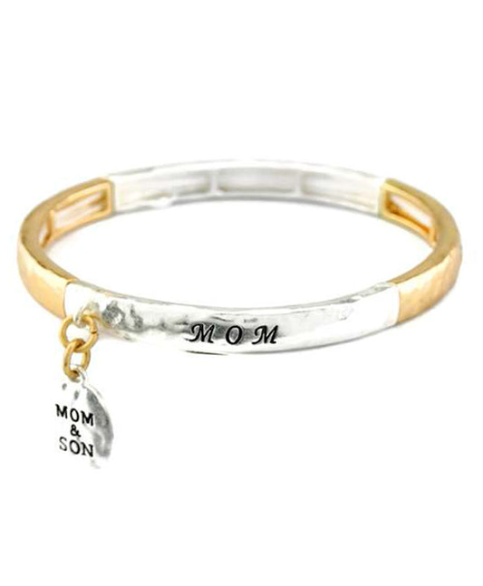 Message Bracelet - Mom & Son