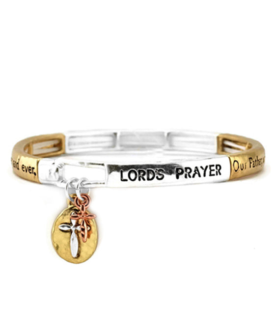 Message Bracelet - Lord's Prayer