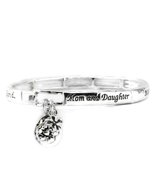 Message Bracelet - Mom & Daughter