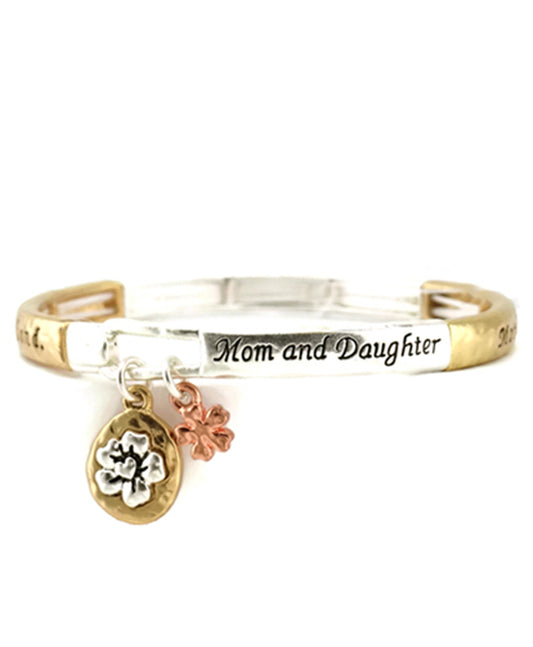 Message Bracelet - Mom & Daughter