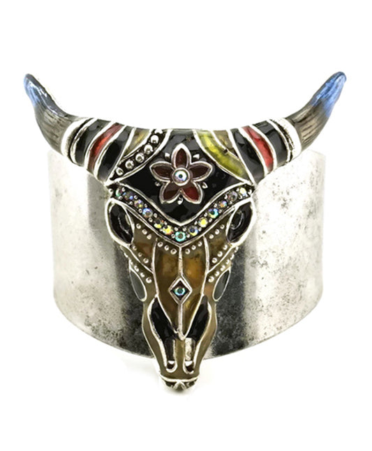 Steer Head Theme Cuff