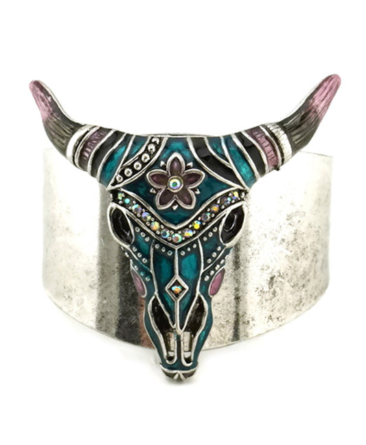 Steer Head Theme Cuff