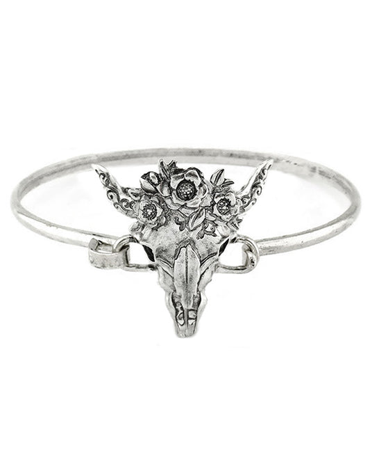 Steer Head Theme Wire Bangle