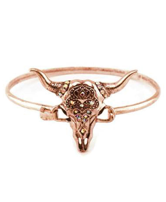 Steer Head Theme Wire Bangle