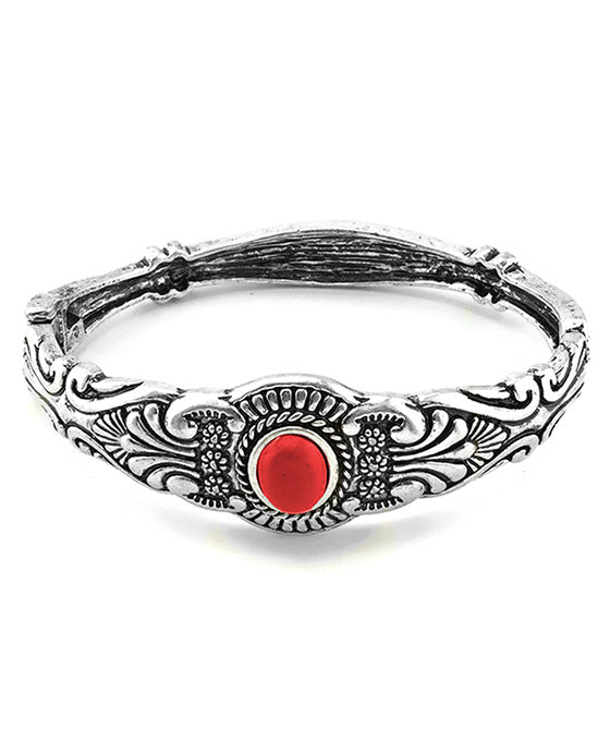 Navajo Style Hinge Bangle