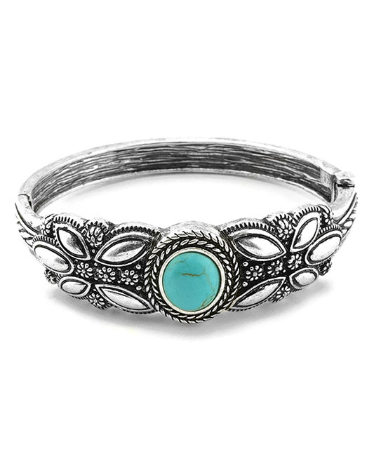 Navajo Style Hinge Bangle