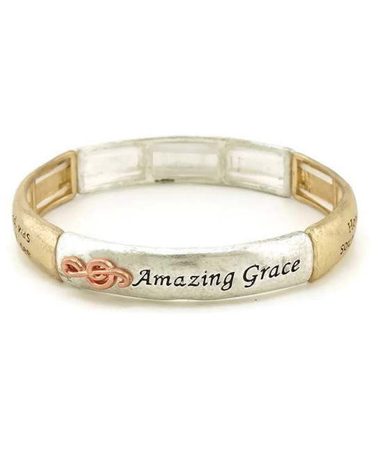 Message Bracelet - Amazing Grace