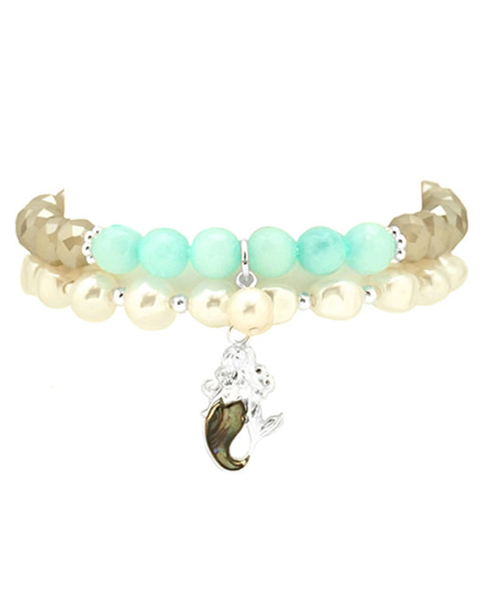 Mermaid Stackable Bracelet