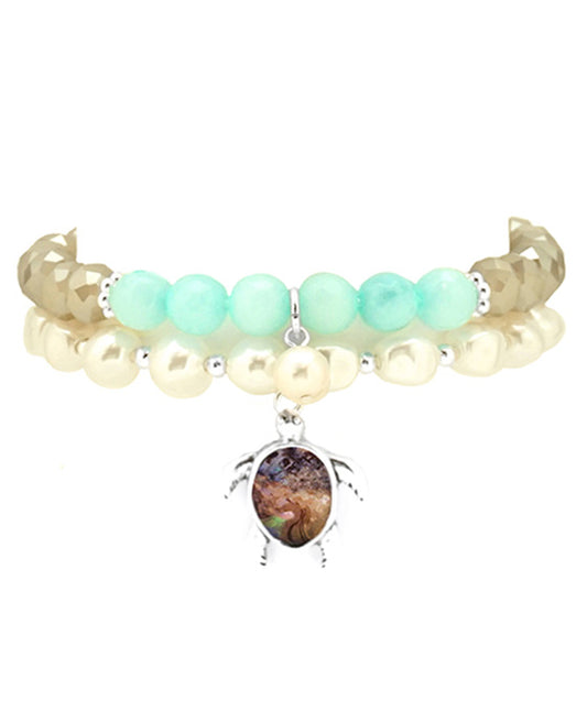 Turtle Stackable Bracelet