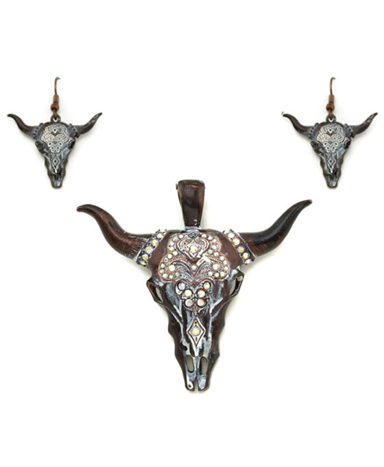 Steer Head Theme Pendant Set