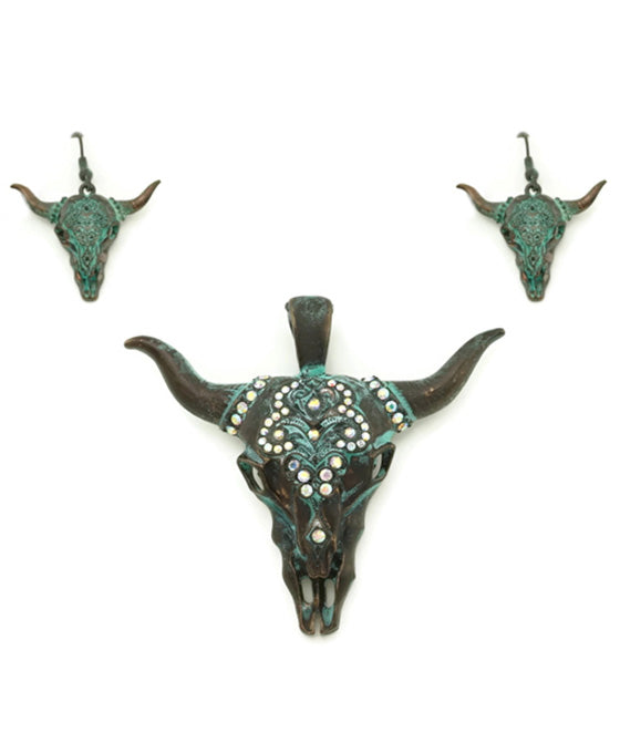 Steer Head Theme Pendant Set