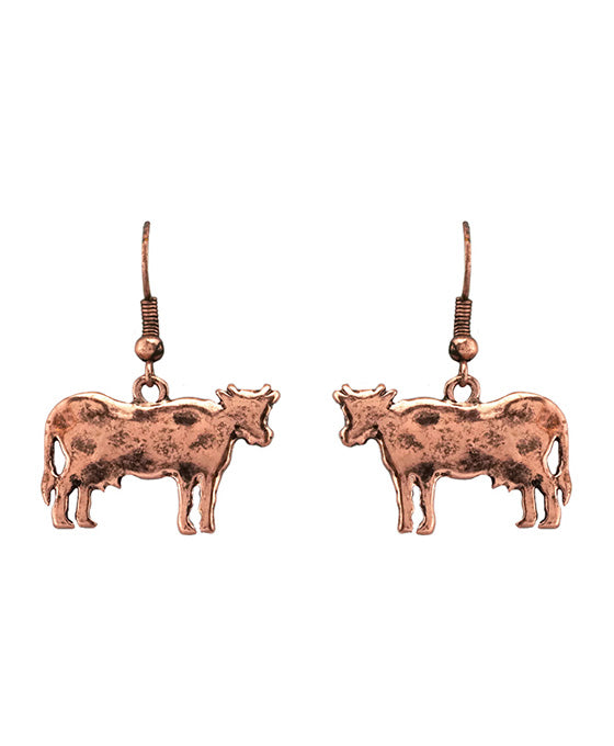 Farm Animal Cow Earring