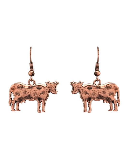 Farm Animal Cow Earring