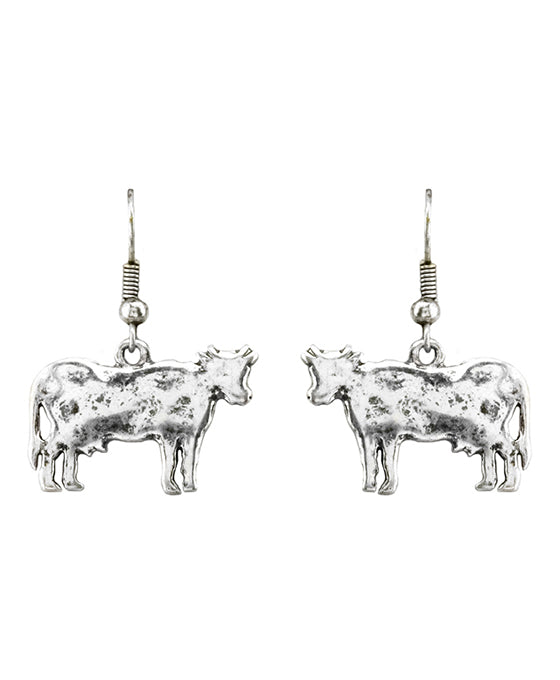 Farm Animal Cow Earring