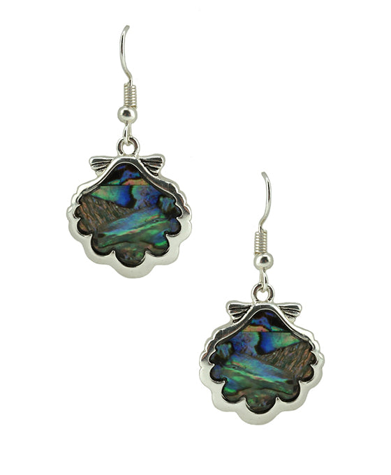 Sea Shell Abalone Earring