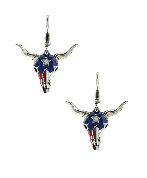 Steer Head Theme Earring