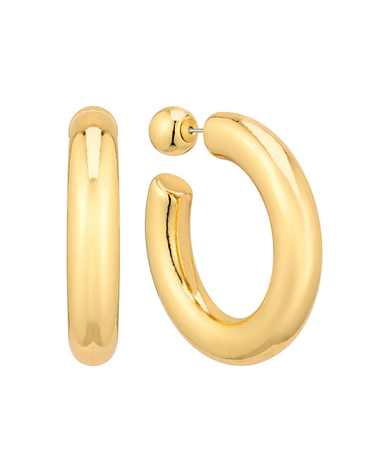 55mm Metal Hoop Earring