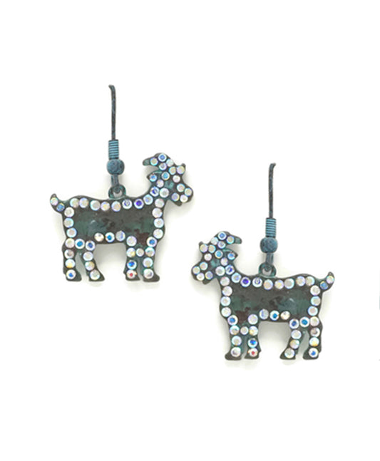 Farm Animal Goat Earring