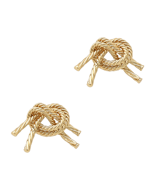 Knot Post Earring