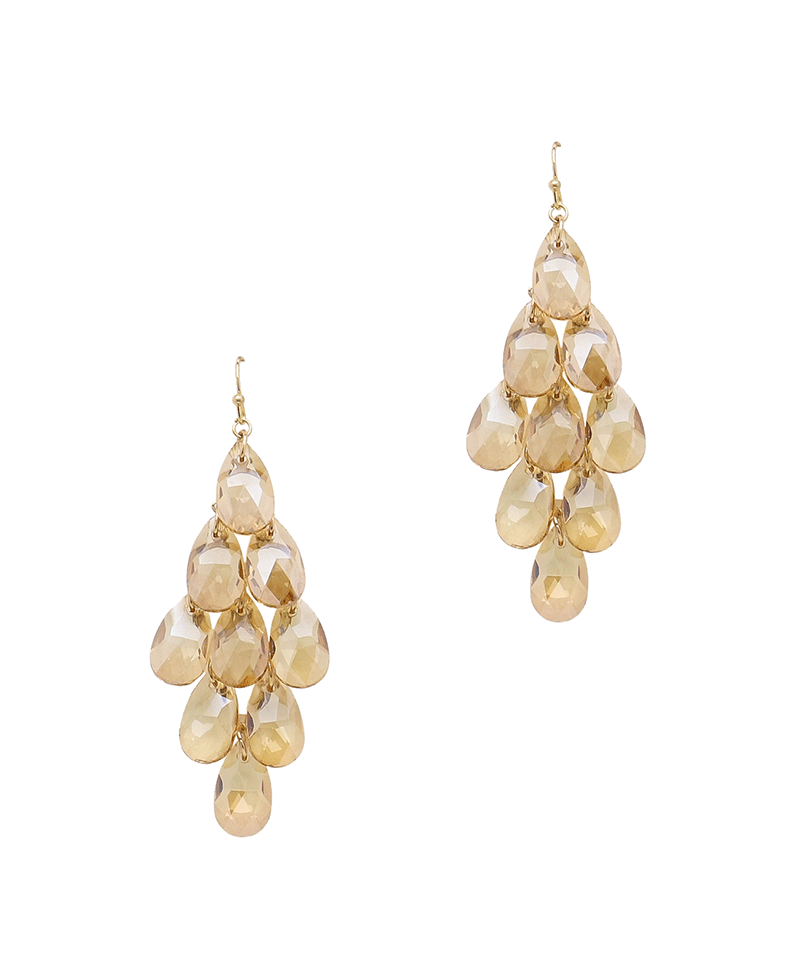 Glass Drop Earring