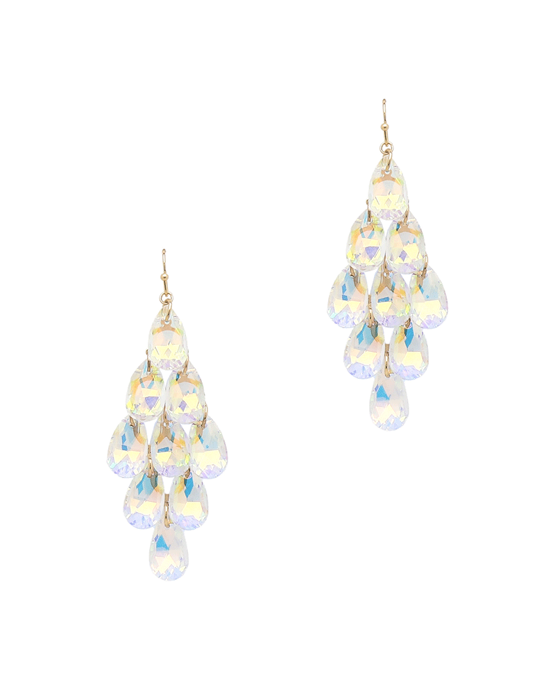 Glass Drop Earring