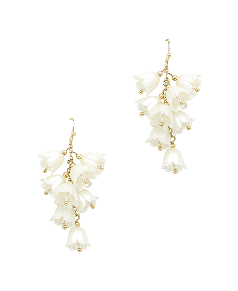 Flower Drop Earring