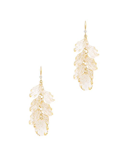 Flower Chandelier Earring