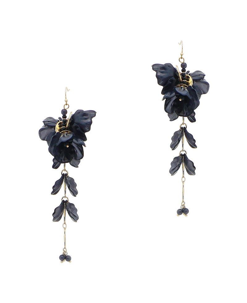 Flower Drop Earring