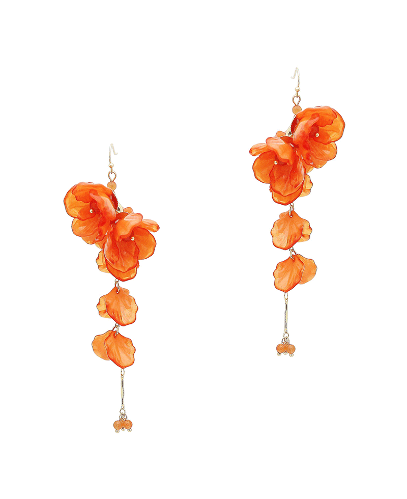 Flower Drop Earring