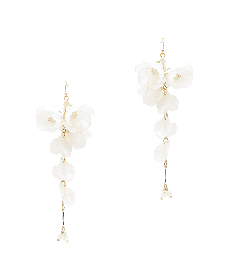 Flower Drop Earring