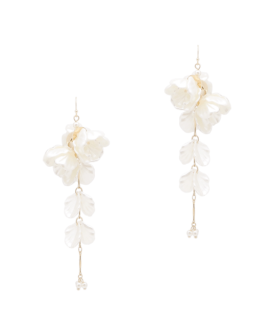 Flower Drop Earring